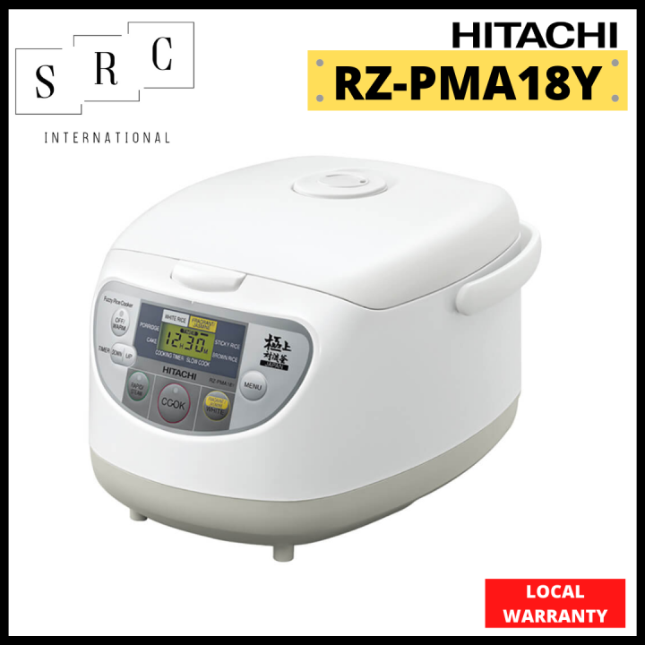Hitachi RZPMA18Y Rice Cooker 1.8L Lazada Singapore