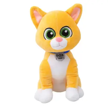 Disney and Pixar Lightyear Sox Plush with Sound, Robot Cat Soft Doll  Inspired by Character 