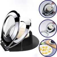 New Strawberry Cutter Kitchen Accessories Stainless Steel Egg Slicers Eggs Divider Eggs Tools Eggs Cutters