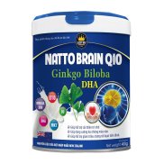 Sữa Bột Natto Brain Q10 Ginkgo Biloba DHA - Giúp Bổ Não, Cải Thiện Trí Nhớ