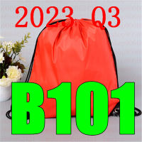 ล่าสุด2023 Q3 BB 101ถุง Drawstring BB101เข็มขัดกันน้ำกระเป๋าเป้สะพายหลังรองเท้าเสื้อผ้าโยคะวิ่งออกกำลังกายกระเป๋าเดินทาง