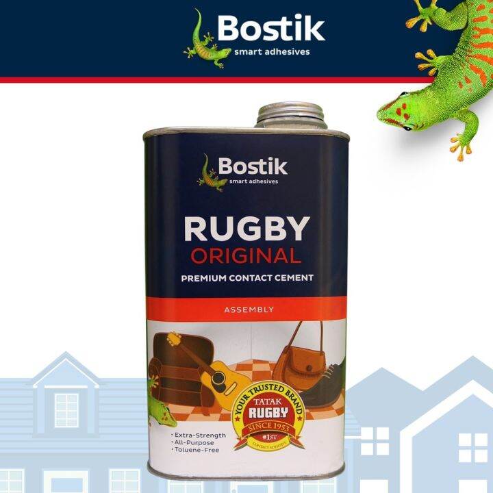 Bostik Rugby Original Contact Cement Adhesive (1 Liter) Lazada PH