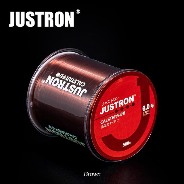 justron-เอ็นตกปลาไดวะทั้งหมดยาว500เมตร-ไนล่อนวัสดุเย็บชนิดเส้นเดี่ยวแข็งแรง6สีต่อสู้กับฟลูออโรคาร์บอนทะเล2-35lb-สินค้าญี่ปุ่น