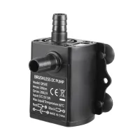 Miniature DC Brushless Water Pump DC12V QR50E Wear-resistant Durable Water Pump Exquisite Workmanship