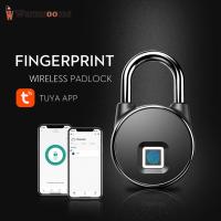 Tuya Smart Lock Fingerprint Padlock for Cabinet Warehouse Bluetooth-compatible Accessories