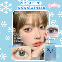 Sissè รุ่น WAWA สี Winter ❄️ Sองรับสายตาปกติ ถึง -10.00 เลนส์Sายเดือน