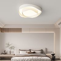 [COD] Bedroom 2022 new cream flower romantic net red master bedroom room led ceiling