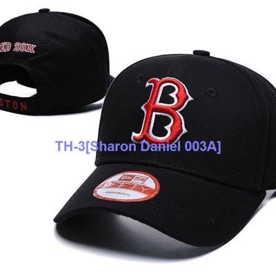 ✧ Sharon Daniel 003A The baseball hat the Boston red sox hip-hop movement handsome baseball cap bend breathable hat net cap