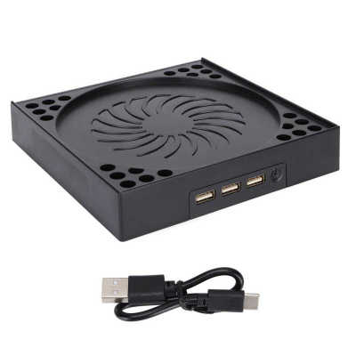 Game Host Base Fan Game Cooling Fan External USB for Game Heat Dissipation