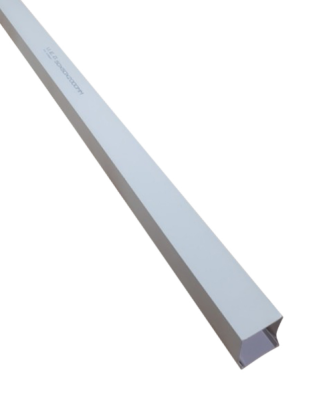 SuperSales - X7 ชิ้น - รางร้อยสายโทรศัพท์(พร้อมเทปกาว) ระดับพรีเมี่ยม ยาว1เมตร A-ECT-05-1MWT สีขาว ส่งไว อย่ารอช้า -[ร้าน ThanakritStore จำหน่าย ไฟเส้น LED ราคาถูก ]