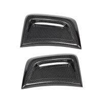 2PCS K-Car Front Side Air Insert Vent Duct Cover Trim Carbon Fiber Styling Replacement for Mercedes Benz W204 C63 AMG 2012-2014