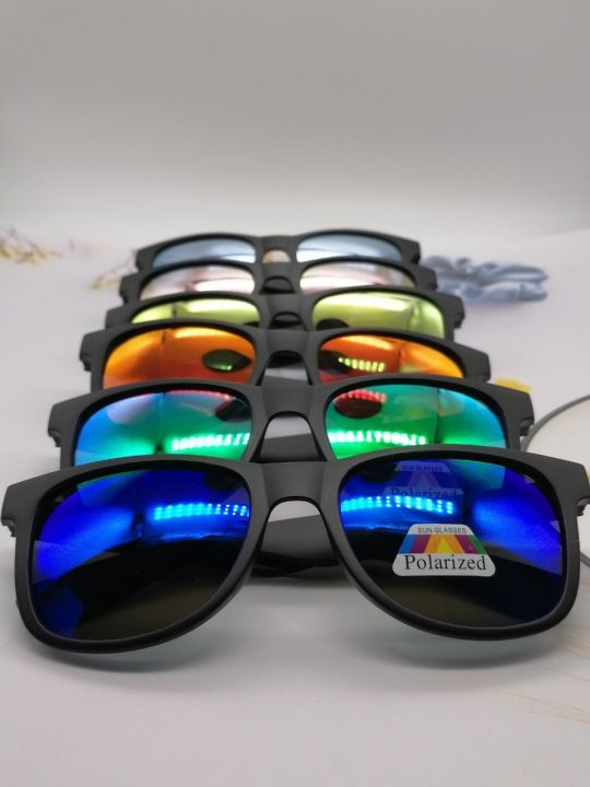 ขายดี-แว่นตากันแดด-แว่นตาแฟชั่น-เลนส์-polarized-ทรงสวย-ถนอมสายตา-เลนส์ปรอท-ขาคละสีตามเลนส์-สินค้าพร้อมส่งในไทย-รุ่น-8237hb