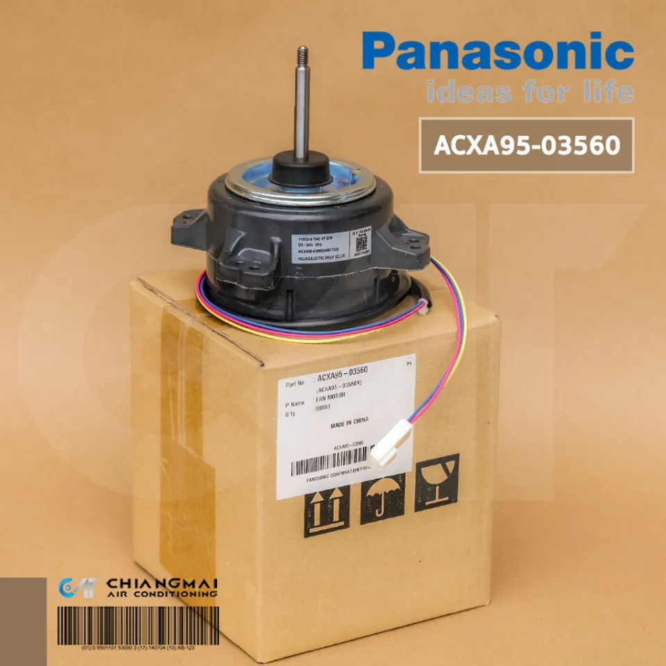 PANASONIC ACXA95-03560 (25W.) มอเตอร์แอร์ มอเตอร์คอยล์ร้อน พานา