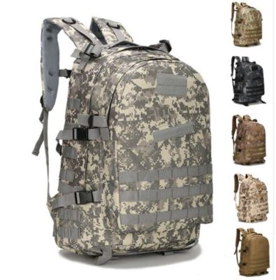 45L Large Capacity Molle Tactical Backpack Army Military Assault Bags Outdoor Hiking Trekking Hunting Camping Bag Camouflage