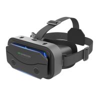 【CW】 VR Virtual Reality 3D Glasses Box Stereo VR Google Cardboard Headset Helmet For 5 7 inch IOS Android SmartphoneWireless Rocker