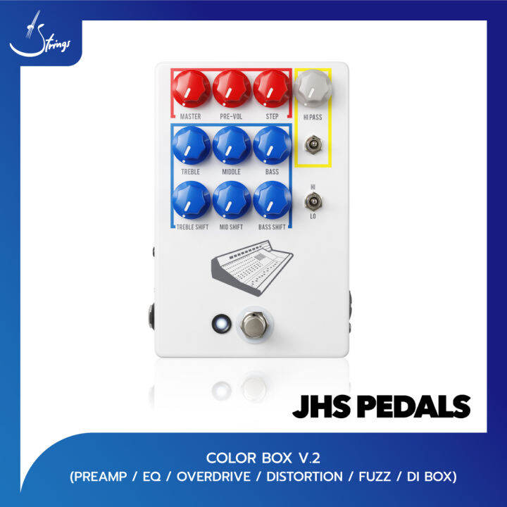 เอฟเฟคกีตาร์ JHS Pedals Colour Box V2 ( Strings Shop ) Lazada.co.th