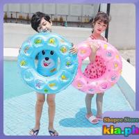 【health】 （COD）Crystal Swimming Ring Inflatable Swimming Ring Lifebuoy Underarm Swimming Ring 70cm80cm90cm