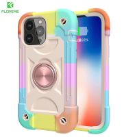 ❂⊕✕ FLOVEME Phone Case For iPhone 11 12 13 Pro Max 12 13 Mini SE X XR XS Max 6 7 8 Plus Thick Multicolor Shockproof Protective Cover