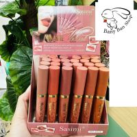 Sasimi Matte Velvet Lipgloss ลิปเนื้อลิควิดกันน้ำสุด ลิปแมทโทนแดงก่ำ ลิปแมทจุ่ม ลิปกันน้ำ กลิ่นหอมมาก