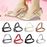 【HOT】✿♞ 1 Ankle Shoe Tie Metal Bundle Shoelace Anti-skid Shoes Heels Holding Band Dropshipping Accessories