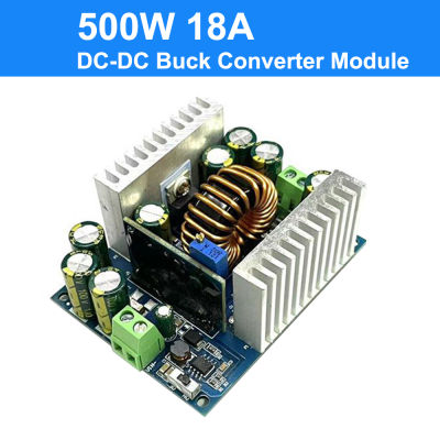 500W DC-DC Step-Down แรงดันคงที่คงที่โมดูลพลังงานที่ปรับได้ DC12-95V ถึง1.5-90V 18A Buck Converter