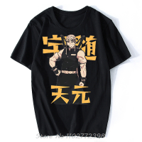 ผู้ชายคุณภาพสูง Anime Demon Slayer เสื้อยืด Tengen Uzui Manga Graphic Tshirt Streetwear ผู้ชายผู้หญิงผ้าฝ้ายสบายๆเสื้อยืดขนาดใหญ่ Top Tees