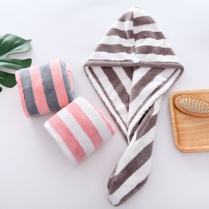 cod-dry-hair-hat-female-super-absorbent-quick-drying-shower-cap-dry-towel-bag-headscarf-washing-cute-korean-artifact