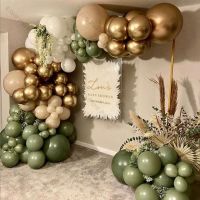 【DT】hot！ Avocado Garland Birthday Decoration Matte Ballon Arch Wedding Baby Shower Supplies