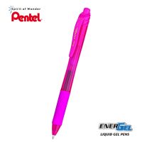 Pentel ปากกาหมึกเจล เพนเทล Energel X BL107 0.7mm - หมึกสีชมพู