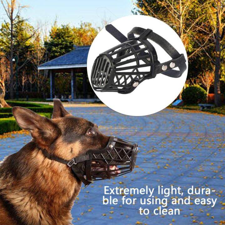 Dog Muzzle for Medium Dogs, Allows Panting and DrinkingReflective