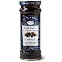 St.Dalfour Black Cherry Fruit Spread เซนต์ดาลฟูร์ แยมแบล็คเชอร์รี่ 284g.