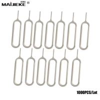 1000PCS Slim Sim Card Tray Pin Eject Removal Tool Needle Opener Ejector For iPhone Smartphone Card Cutter Pin Removal Tool