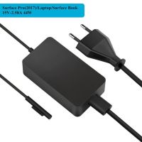 อะแดปเตอร์จ่ายไฟพลังงาน15V 2.58a 44W สำหรับ Microsoft Surface Lappro 3 Pro 5 Book สายชาร์จ Ac พร้อมเครื่องชาร์จ Usb Dc 5V 1a