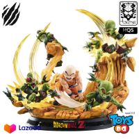 DRAGON BALL Z Krilin vs the Saibaimen 1/6 Scale Statue BY TSUME (Limited 2000 Pcs. Worldwide)