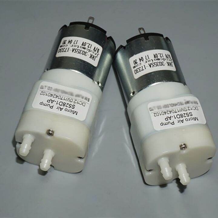 มอเตอร์แปรงถ่าน-dc-5v-12v-528ปั๊มลมการไหลขนาดใหญ่4ช่องอากาศปั๊มสูบลมตกปลาป่า-diy-ปั๊มออกซิเจน