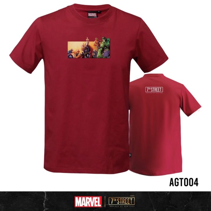 dsl001-เสื้อยืดผู้ชาย-marvel-x-7th-street-เสื้อยืด-avenger-รุ่น-agt004-เสื้อผู้ชายเท่ๆ-เสื้อผู้ชายวัยรุ่น