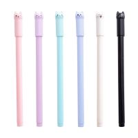 Cartoon Cats Ultra Fine Gel Pens Smooth Write Study Girls and School Children