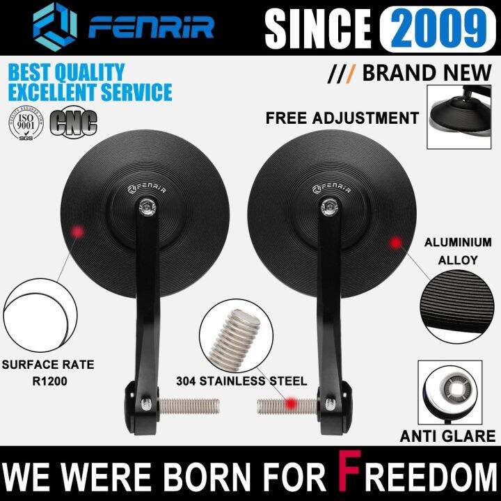 EMARK Motorcycle Bar End Mirror Handlebar for BMW R nine T R9T