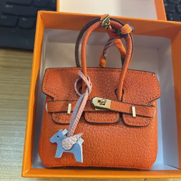 Hermes deals bag keychain