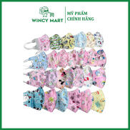 Set Mix 5 Cái Không Chọn Mẫu Khẩu Trang Hello Kitty, Mikey Mouse, Siêu Nhân