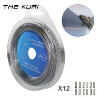 THEKUAI 10M 7 Strands Coated Braided Stainless Wire Fishing Rigging Material Coating Wire Leader Coating Wire Lead Fish Line Fishing Lines