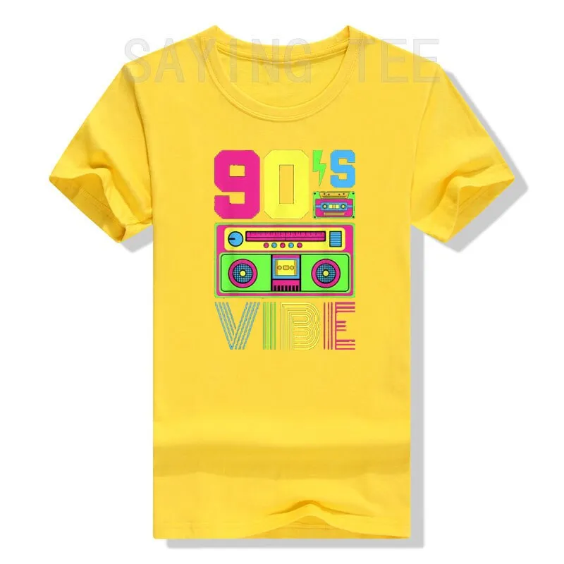 Teeshirtpalace 90s Vibe 1990 Style Fashion 90 Theme Outfit Nineties Costume Kids Sweatshirt