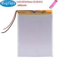 ncsr09 New 3.7V 6000mAh Tablet PC Battery For MLS iQTab Brave 3G MLSiQTab IQ1012