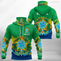 New Brazilian 3d Printed Hoodie Fashion Men And Women Casual Hoodie Mask Cosplay Suit 01 popular