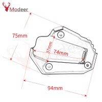 แผ่นรองจานด้านขาตั้งยืนมอเตอร์ไซค์ขยายใหญ่สำหรับ950ดูคาติ Supersport และมอนสเตอร์1200 1200S/R