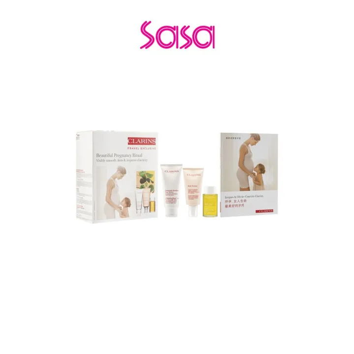 Clarins Beautiful Pregnancy Set 3pcs Lazada