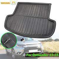 Trunk ด้านหลัง Fit สำหรับ Mitsubishi Outlander 2013 - 2017 2018 2019 2020 Boot Liner Cargo Mat ถาดพรมชั้นโคลน Kick Protector