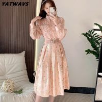 ✱ Luxury Women 39;s Pink Two Pieces Set Designer Fashion Beaded Sequin Shirt Tops Pleated Midi A-Line Skirt Suit Lady Outfits