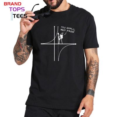 Funny Parabola Gandalf T Shirt Men You Shall Not Pass T-Shirts Cotton Comic Para-Curve Tee Shirt Streetwear Graphic Print Tshirt