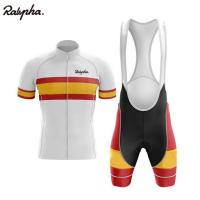 Mountain Bike Breathable Summer Cycling Jersey Sets Breathable Pro Bicycle Jersey Cycling Clothing Suits Bib Shorts Triathlon For Men